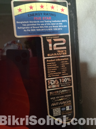 ওয়ালটন ফ্রিজ ১৭৬ লি.